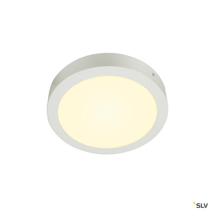 SLV SENSER 24 Indoor LED Deckenaufbauleuchte rund weiß