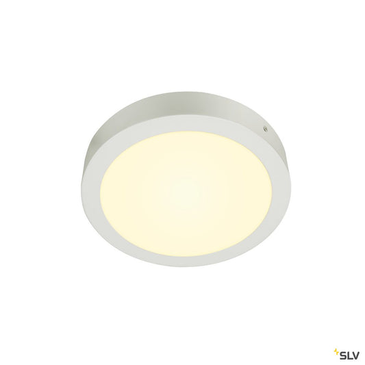 SLV SENSER 24 Indoor LED Deckenaufbauleuchte rund weiß