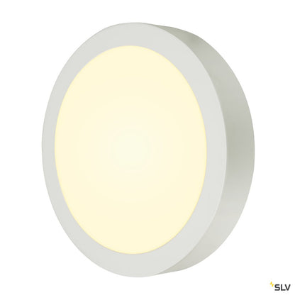 SLV SENSER 24 Indoor LED Deckenaufbauleuchte rund weiß