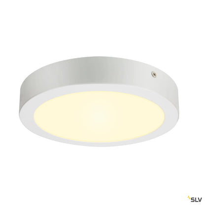 SLV SENSER 24 Indoor LED Deckenaufbauleuchte rund weiß