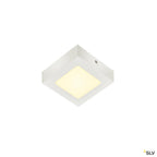 SLV SENSER 12 Indoor LED Deckenaufbauleuchte eckig weiß