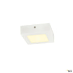 SLV SENSER 12 Indoor LED Deckenaufbauleuchte eckig weiß