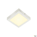 SLV SENSER 18 Indoor LED Deckenaufbauleuchte eckig weiß