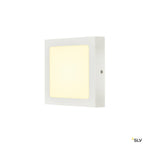 SLV SENSER 18 Indoor LED Deckenaufbauleuchte eckig weiß