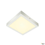 SLV SENSER 24 Indoor LED Deckenaufbauleuchte eckig weiß