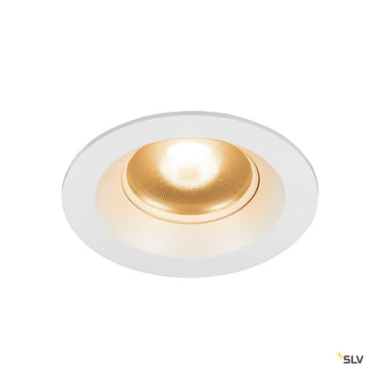 SLV DINGILO Indoor LED Deckeneinbauleuchte weiß 2700K schwenkbar