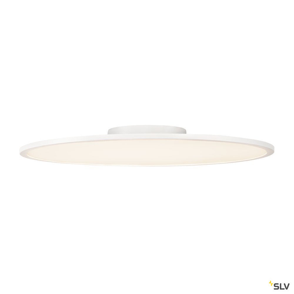 SLV PANEL 60 DALI Indoor LED Deckenaufbauleuchten rund weiß 3000K