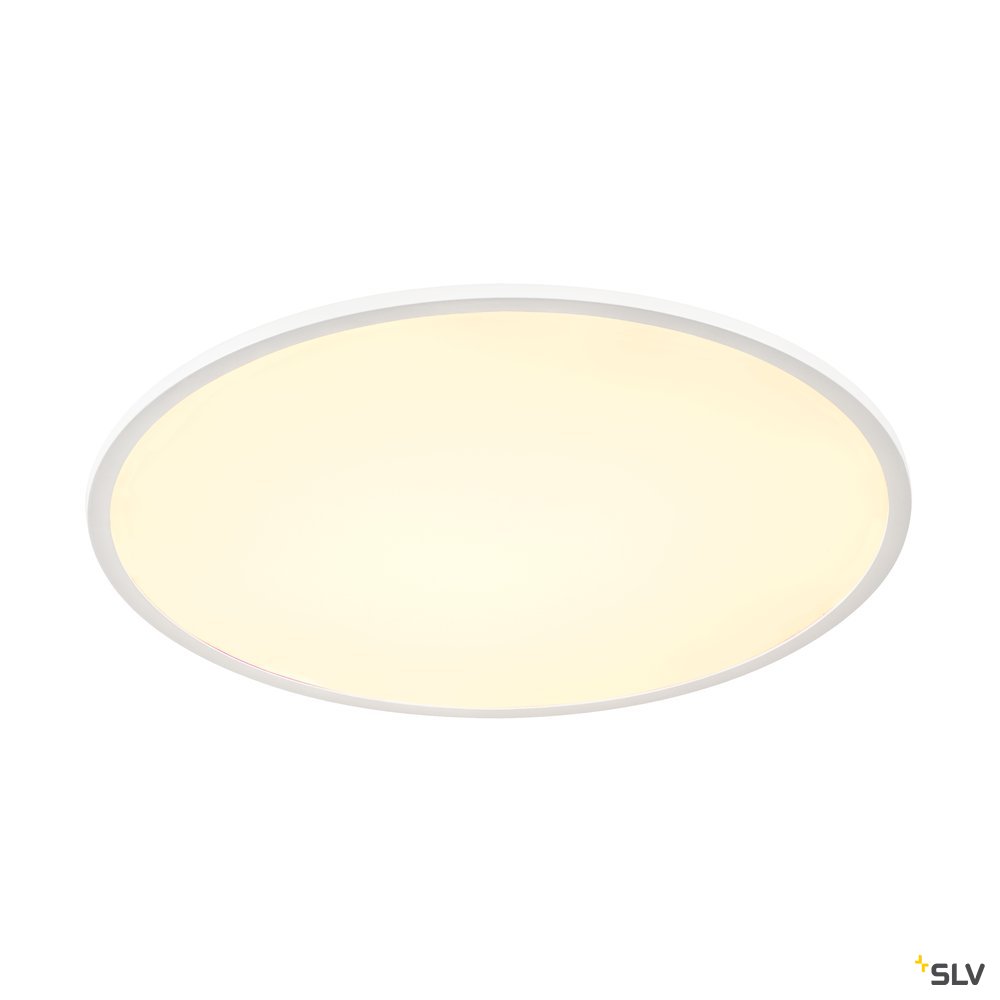 SLV PANEL 60 DALI Indoor LED Deckenaufbauleuchten rund weiß 3000K