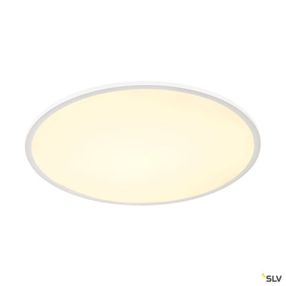SLV PANEL 60 DALI Indoor LED Deckenaufbauleuchten rund weiß 3000K