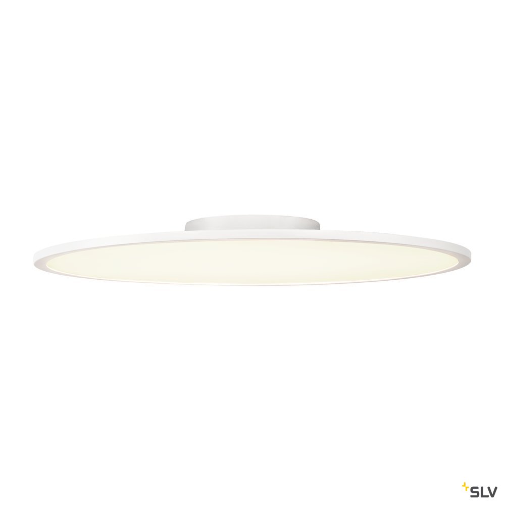 SLV PANEL 60 DALI Indoor LED Deckenaufbauleuchten rund weiß 4000K