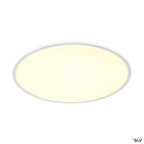 SLV PANEL 60 DALI Indoor LED Deckenaufbauleuchten rund weiß 4000K