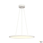 SLV PANEL 60 DALI Indoor LED Pendelleuchten rund weiß 3000K