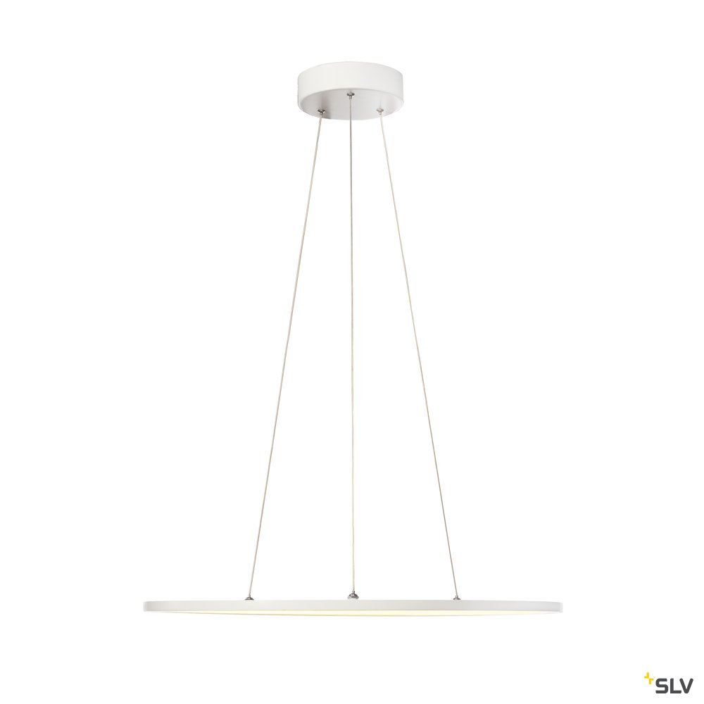 SLV PANEL 60 DALI Indoor LED Pendelleuchten rund weiß 3000K