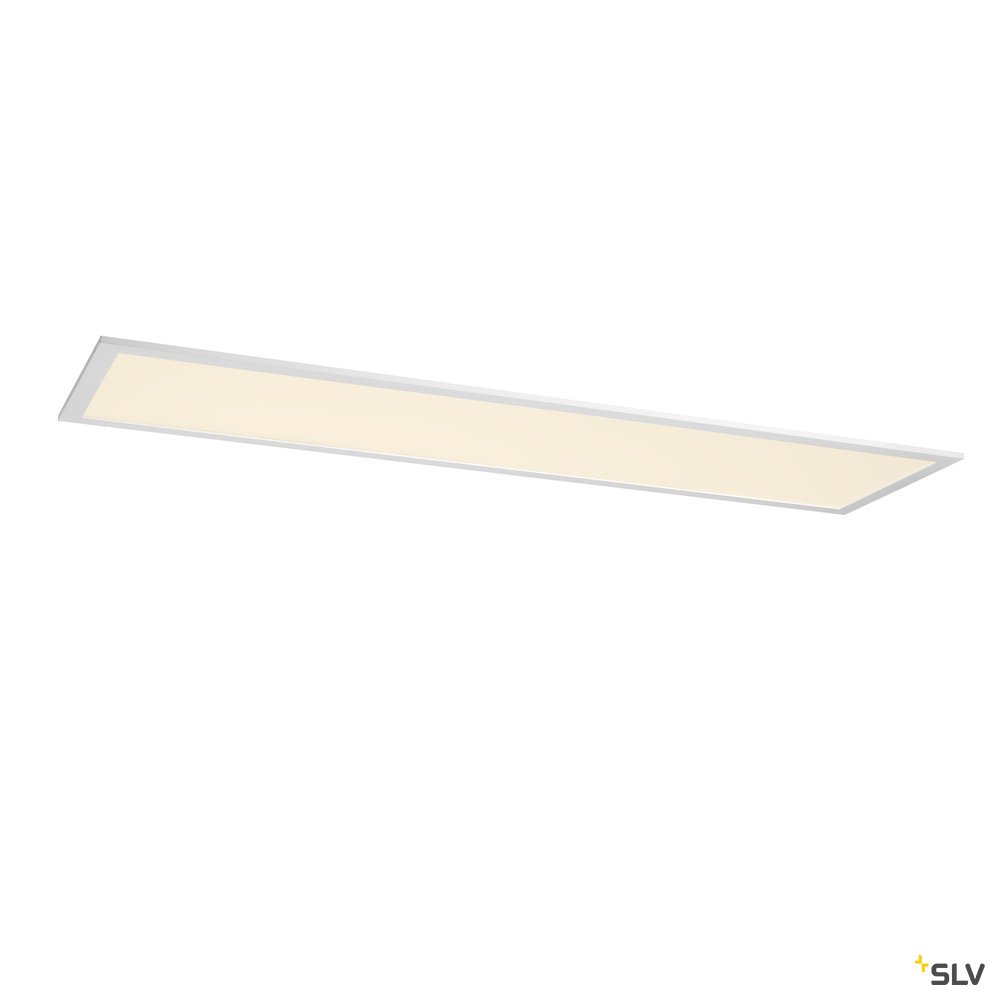 SLV LED PANEL 300x1200 Indoor LED Deckeneinbauleuchte weiß 3000K / 4000K UGR <(><<)>19