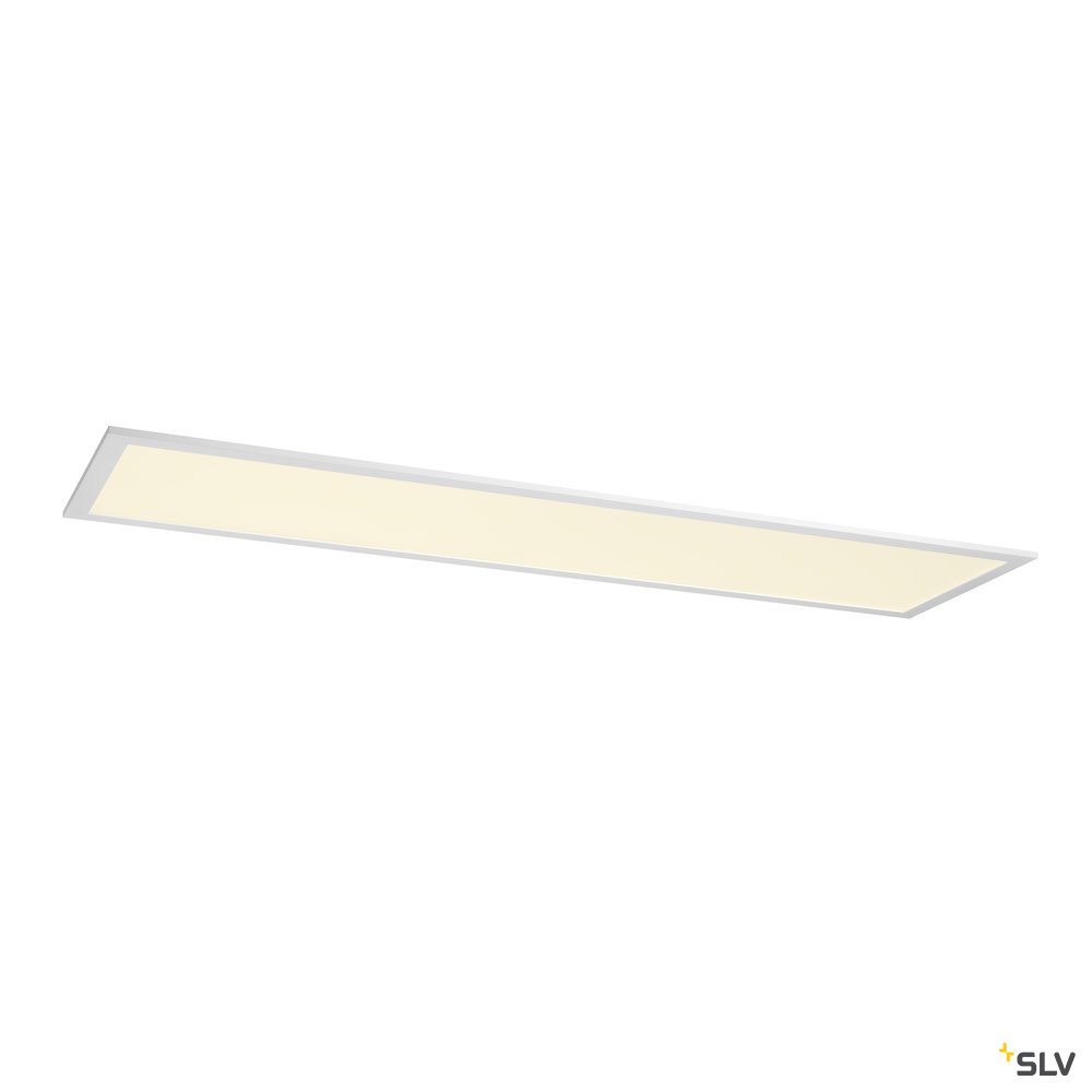 SLV LED PANEL 300x1200 Indoor LED Deckeneinbauleuchte weiß 3000K / 4000K UGR <(><<)>19