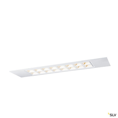 SLV PAVONO 300x1200 Indoor LED Deckeneinbauleuchte weiß 3000K UGR<(><<)>16
