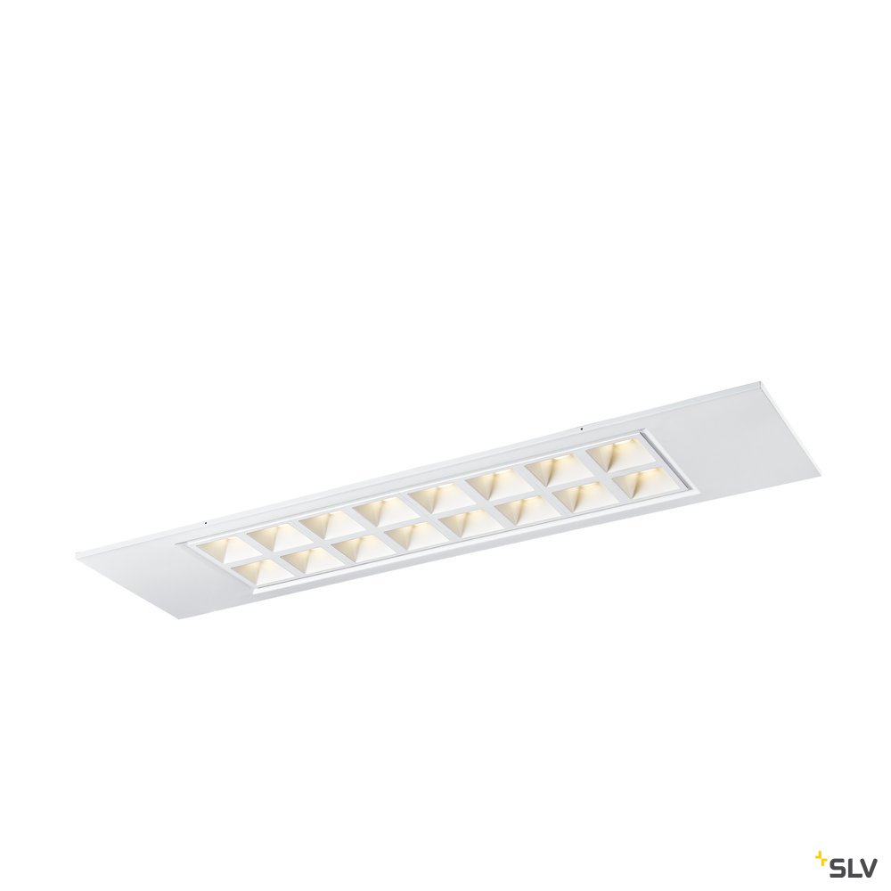 SLV PAVONO 300x1200 Indoor LED Deckeneinbauleuchte weiß 4000K UGR<(><<)>16