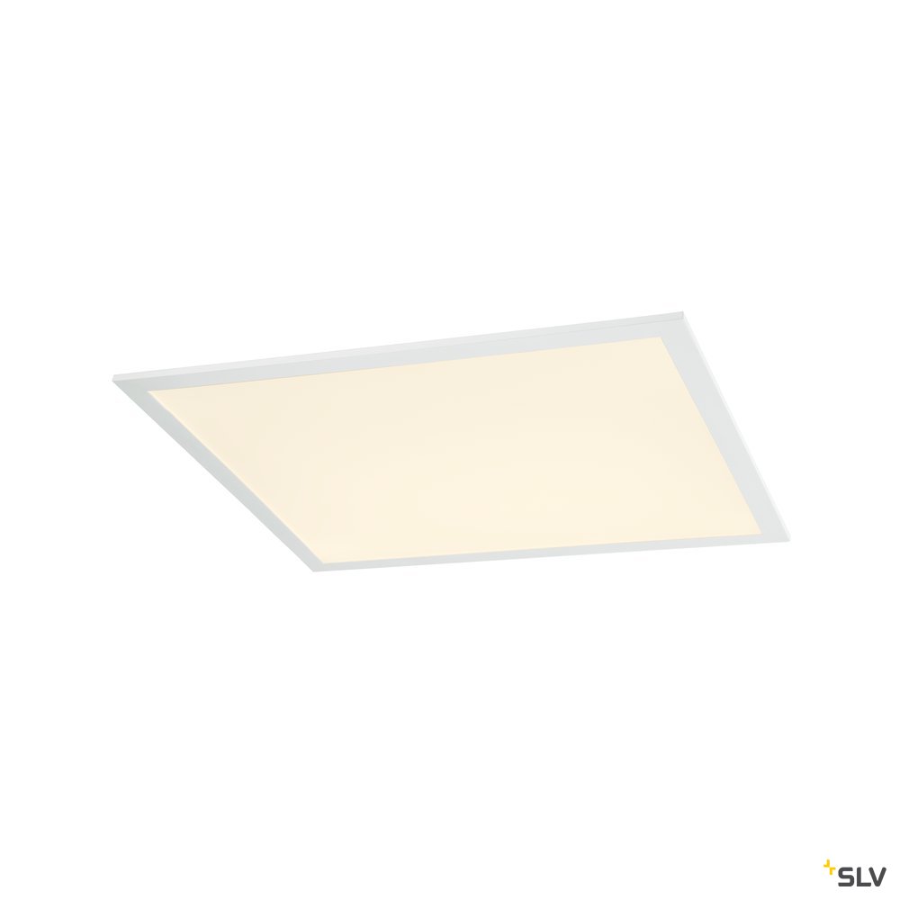 SLV LED PANEL 600x600 Indoor LED Deckeneinbauleuchte weiß 3000K UGR<(><<)>19