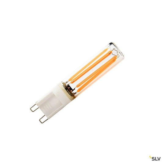 SLV LED Leuchtmittel QT14, G9, 2600K, 250lm, dimmbar