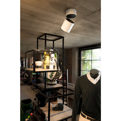 SLV SUPROS CL Indoor LED Deckenaufbauleuchte, rund, weiß, 3000K, 60° Reflektor, CRI90, 3380lm