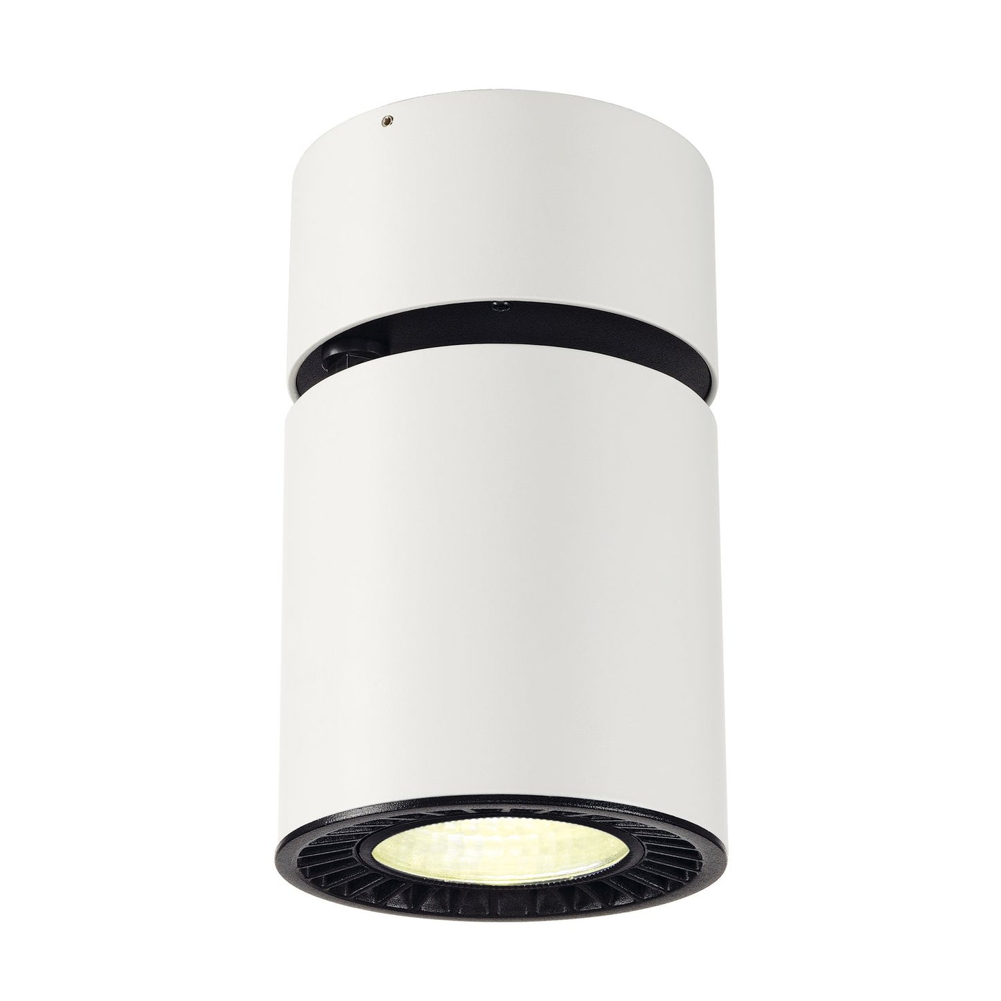 SLV SUPROS CL Indoor LED Deckenaufbauleuchte, rund, weiß, 4000K, 60° Reflektor, CRI90, 3520lm