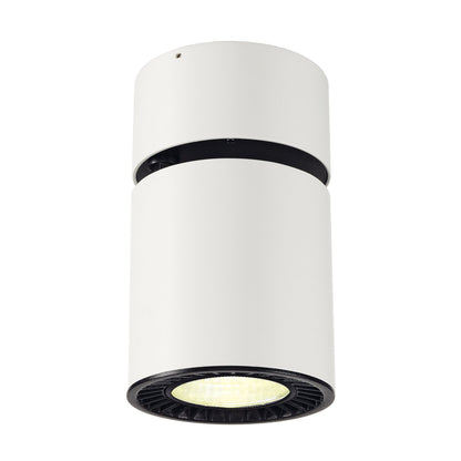 SLV SUPROS CL Indoor LED Deckenaufbauleuchte, rund, weiß, 4000K, 60° Reflektor, CRI90, 3520lm
