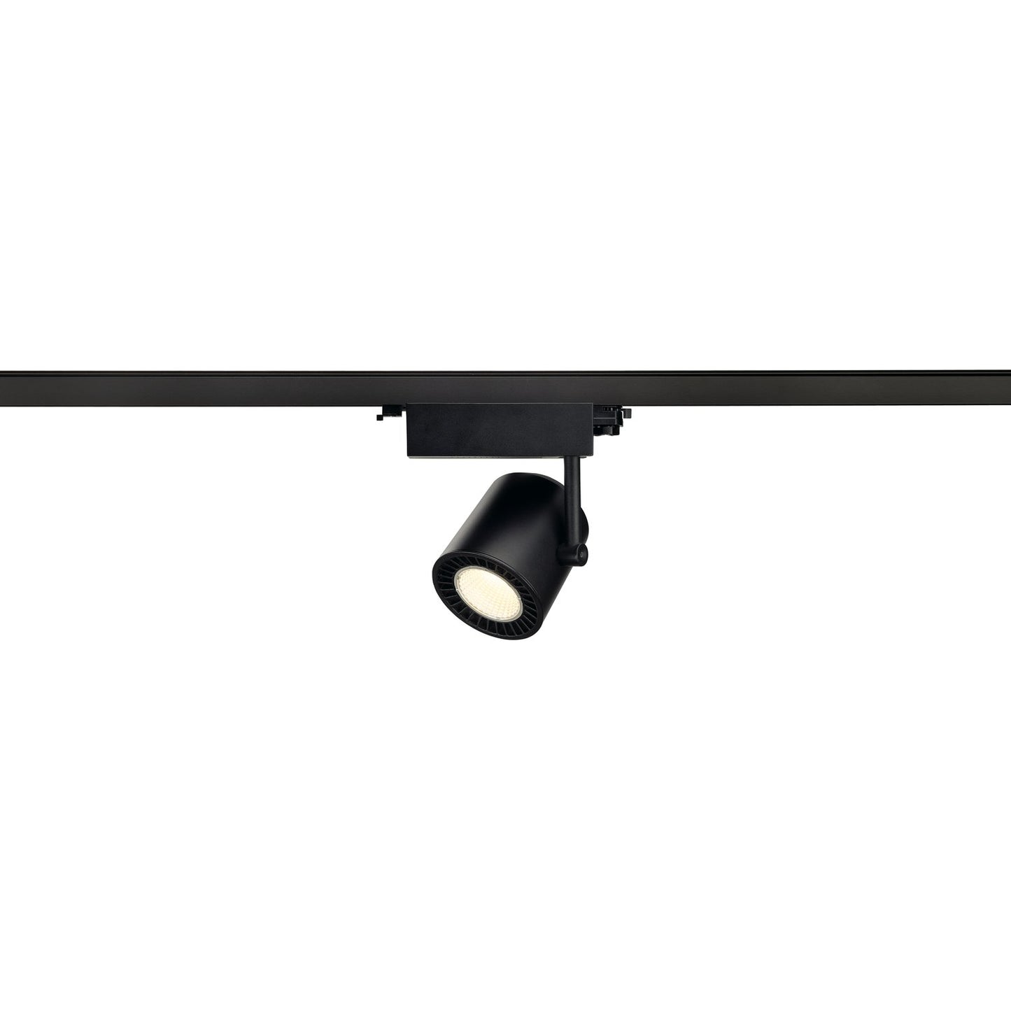 SLV 3~ SUPROS TRACK LED 3 Phasen System Leuchte schwarz 4000K CRI90 60° 2700lm Reflektor inkl. 3 Phasen-Adapter