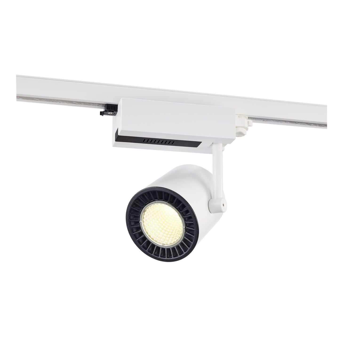 SLV 3~ SUPROS TRACK LED 3 Phasen System Leuchte weiß 4000K CRI90 60° Reflektor 2700lm inkl. 3 Phasen-Adapter