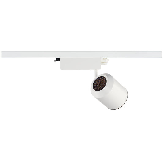 SLV 3~ SUPROS TRACK LED 3 Phasen System Leuchte weiß 3000K CRI90 60° 3380lm Reflektor inkl. 3 Phasen-Adapter