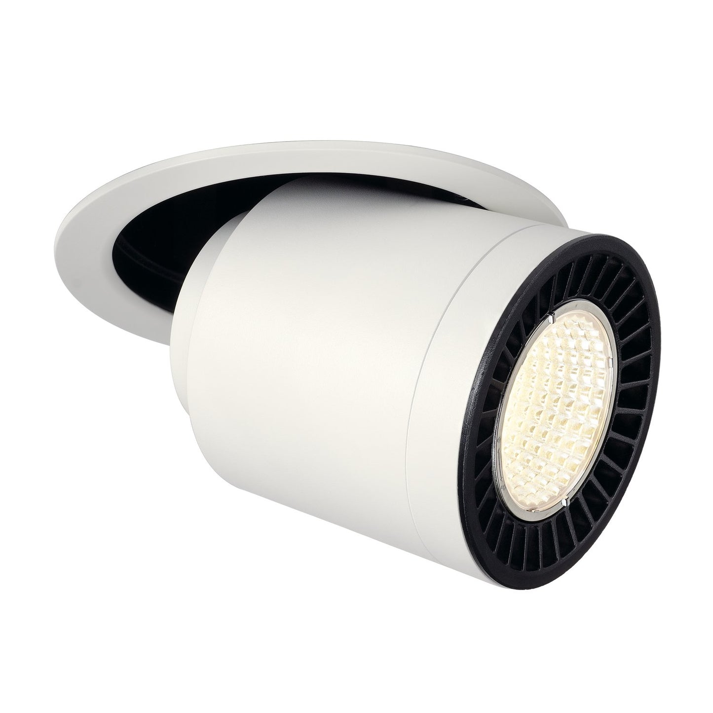 SLV SUPROS MOVE Indoor LED Deckeneinbauleuchte weiß rund 4000K 60° CRI90 2700lm
