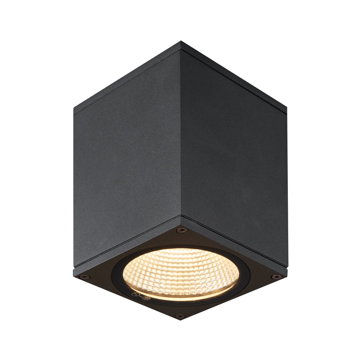 SLV ENOLA SQUARE S Outdoor LED Deckenaufbauleuchte anthrazit CCT 3000/4000K