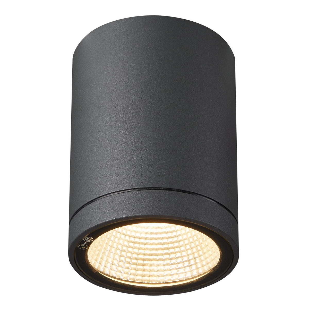 SLV ENOLA ROUND S Outdoor LED Deckenaufbauleuchte anthrazit CCT 3000/4000K