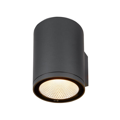 SLV ENOLA ROUND L single Outdoor LED Wandaufbauleuchte anthrazit CCT 3000/4000K