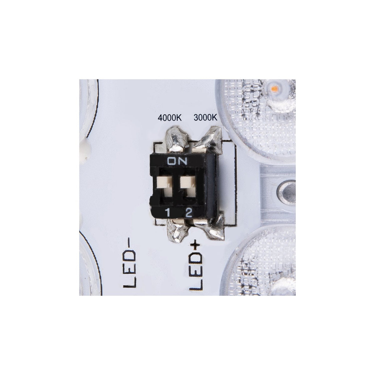 SLV AINOS SQUARE Outdoor LED Wand- und Deckenaufbauleuchte weiß CCT switch 3000/4000K