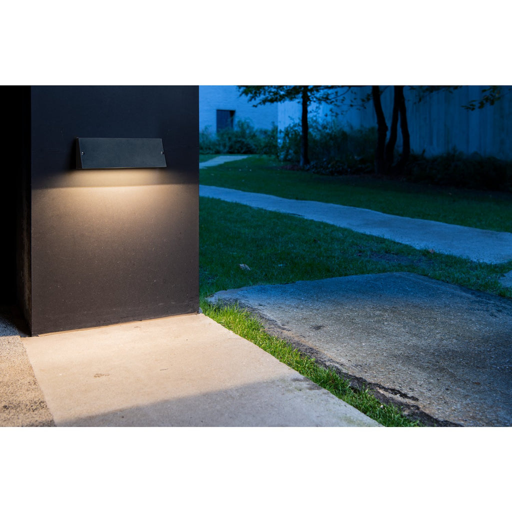 SLV PEMA® Outdoor LED Wandaufbauleuchte schwarz CCT switch 3000/4000K