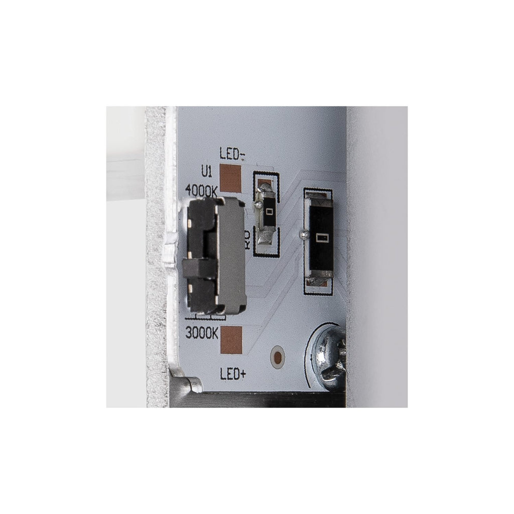 SLV PEMA® Outdoor LED Wandaufbauleuchte schwarz CCT switch 3000/4000K
