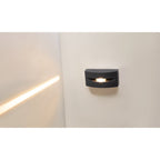 SLV OUT-BEAM FRAME CW, Outdoor LED Wand- und Deckenaufbauleuchte anthrazit 3000K