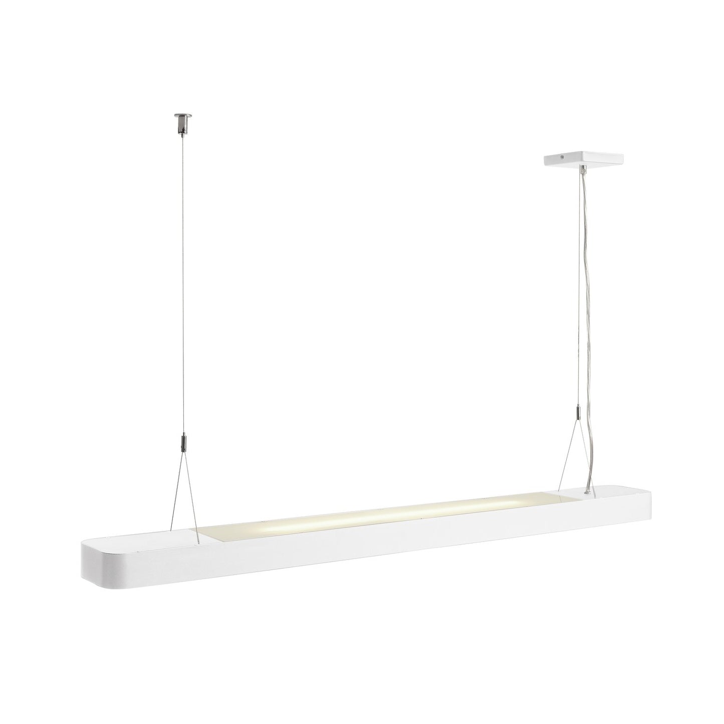 SLV WORKLIGHT PD, Indoor LED Pendelleuchte DALI weiß 4000K
