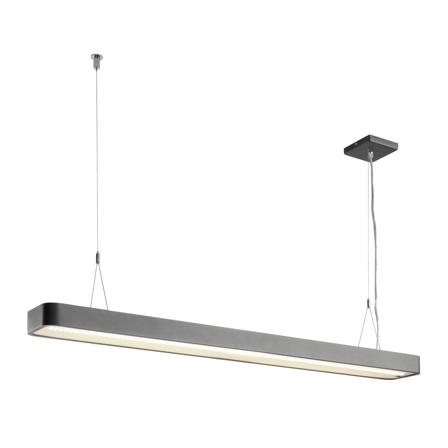 SLV WORKLIGHT PLUS PD, Indoor LED Pendelleuchte anthrazit 4000K