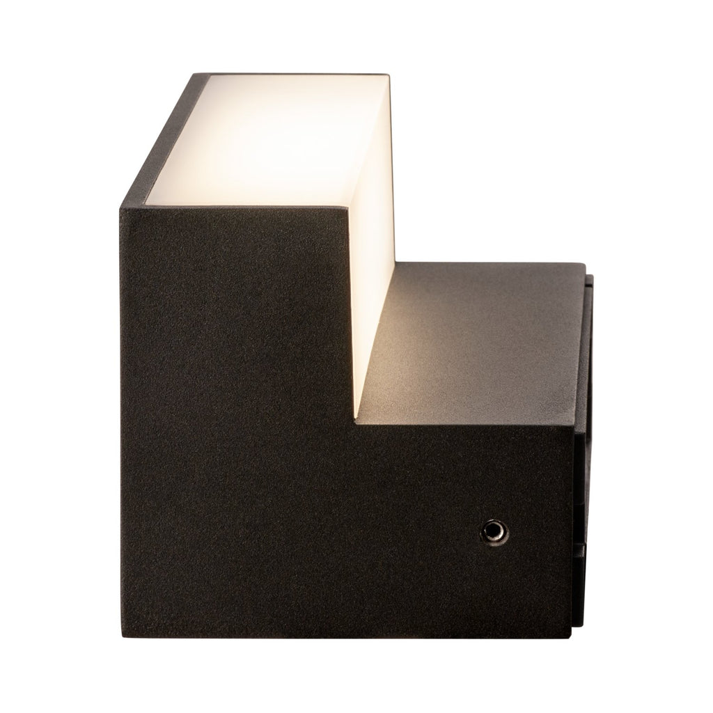 SLV L-LINE OUT WL, Outdoor LED Wandaufbauleuchte anthrazit CCT switch 3000/4000K