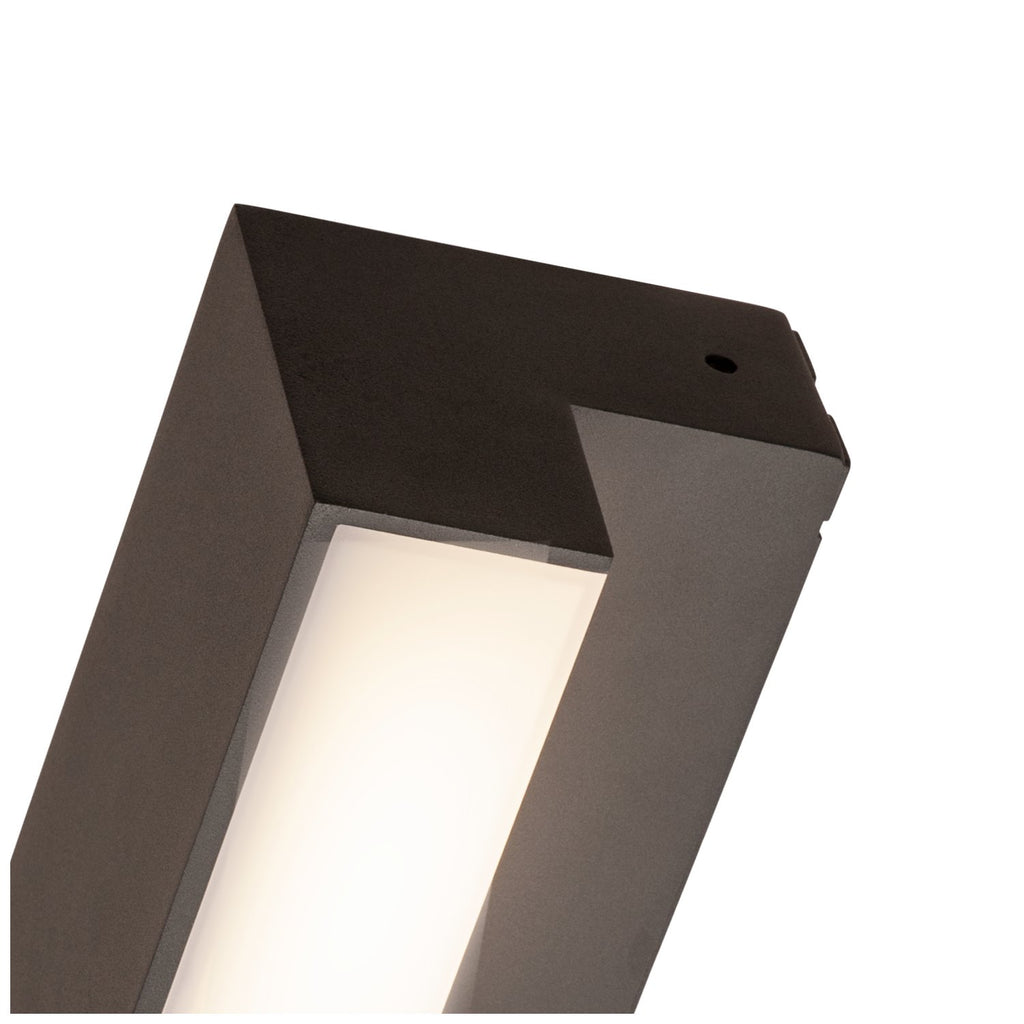 SLV L-LINE OUT WL, Outdoor LED Wandaufbauleuchte anthrazit CCT switch 3000/4000K
