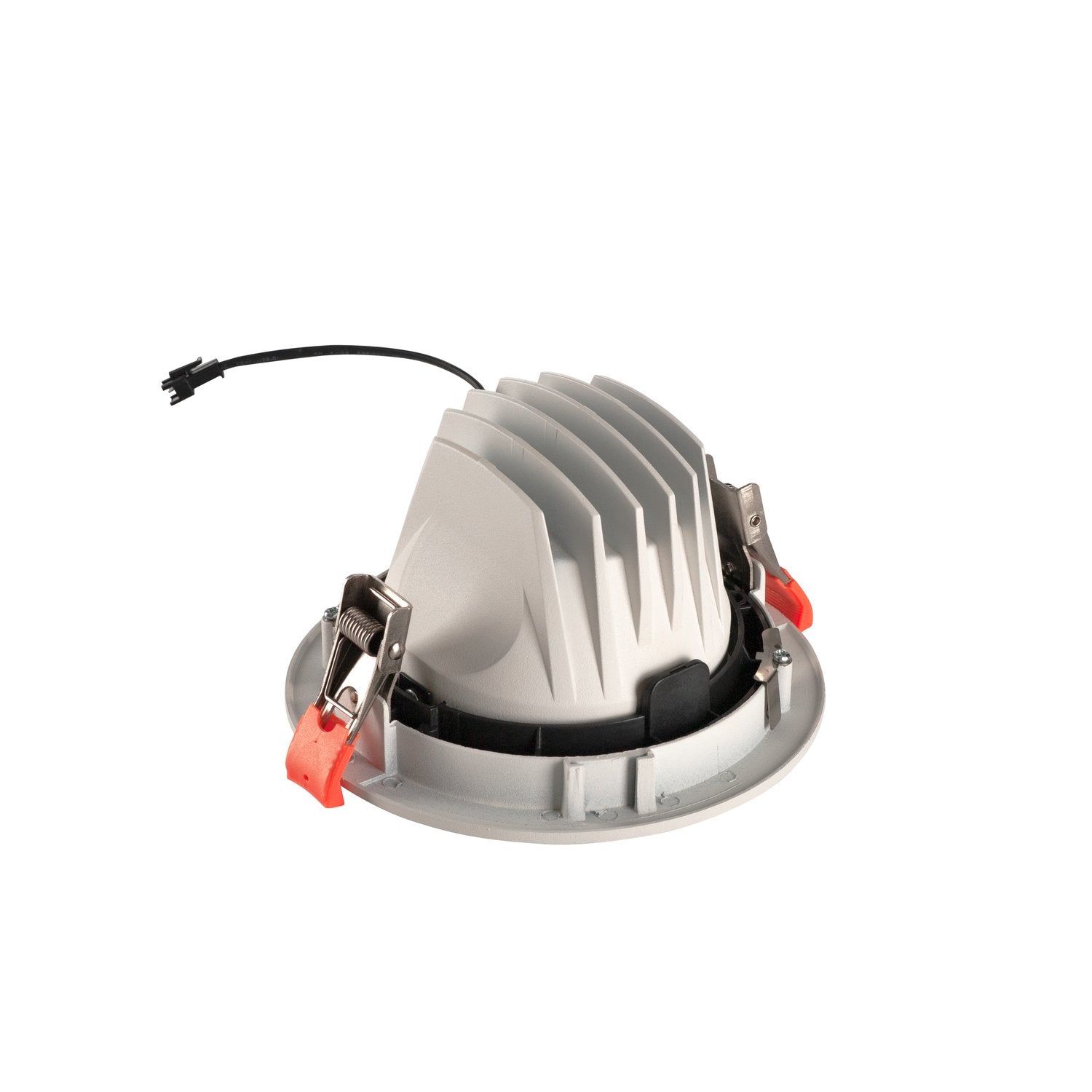 SLV NUMINOS DL L, Indoor LED Deckeneinbauleuchte weiß/chrom 3000K 20° kardanisch dreh- und schwenkbar