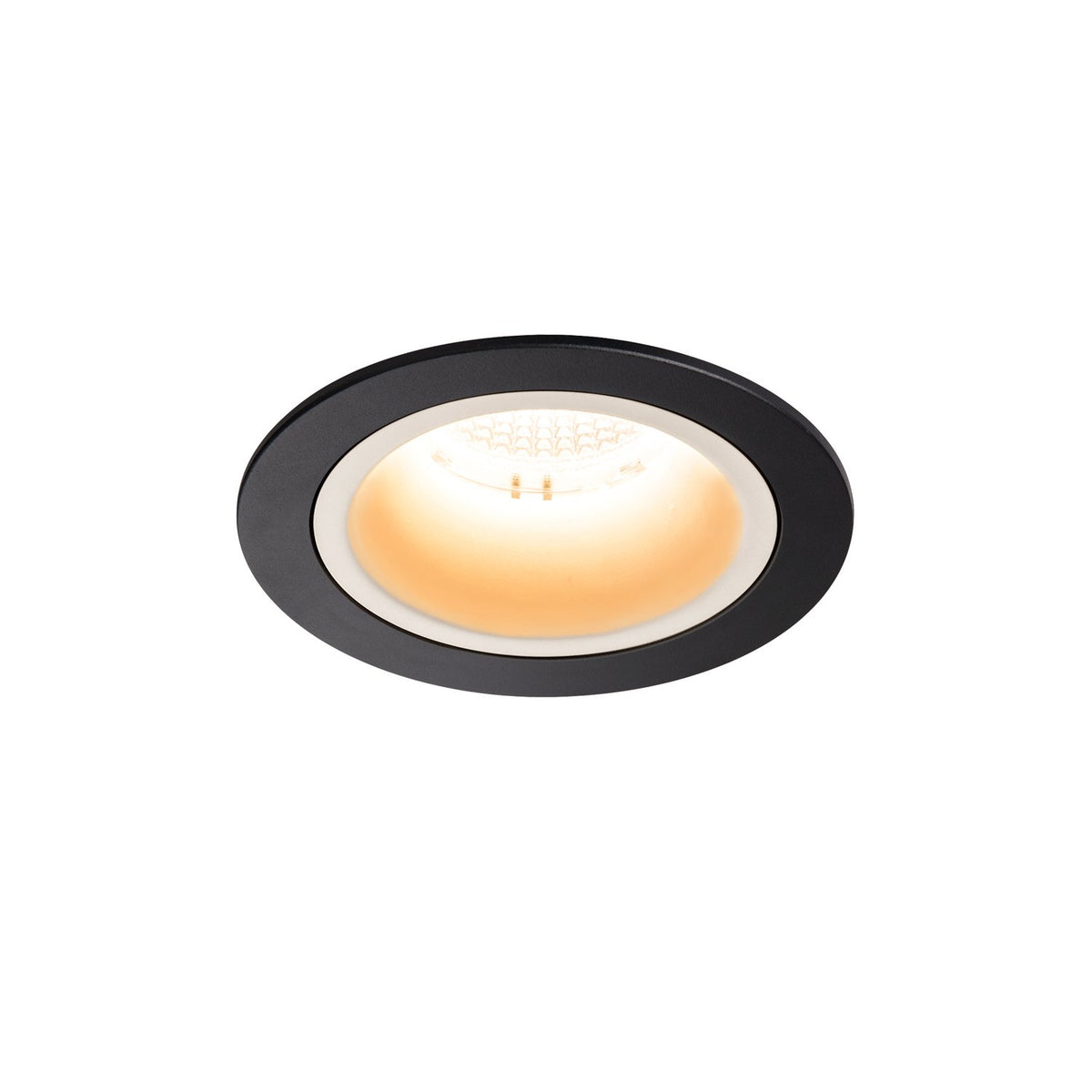 SLV NUMINOS DL M, Indoor LED Deckeneinbauleuchte schwarz/weiß 2700K 20°