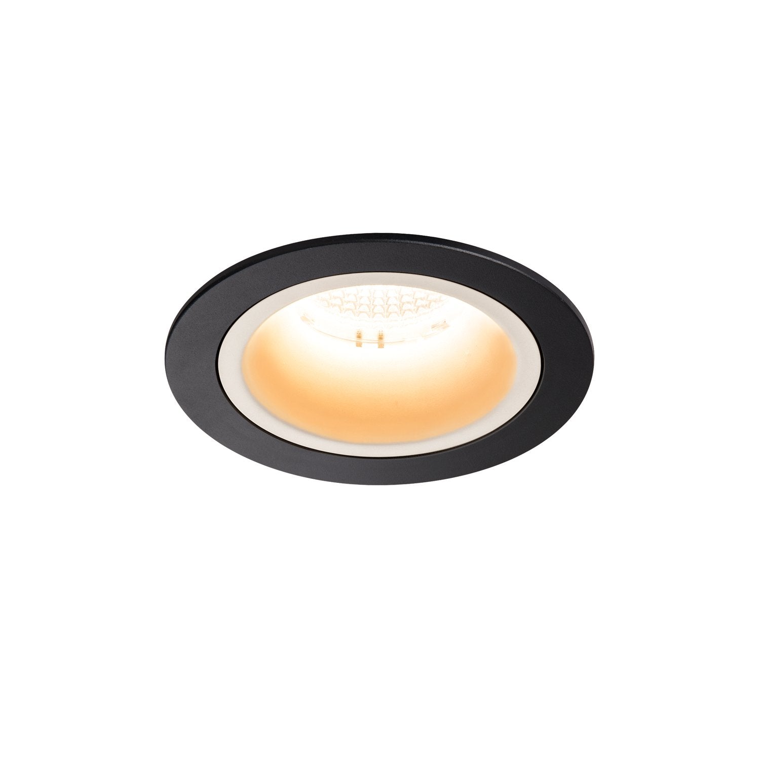 SLV NUMINOS DL M, Indoor LED Deckeneinbauleuchte schwarz/weiß 2700K 55°