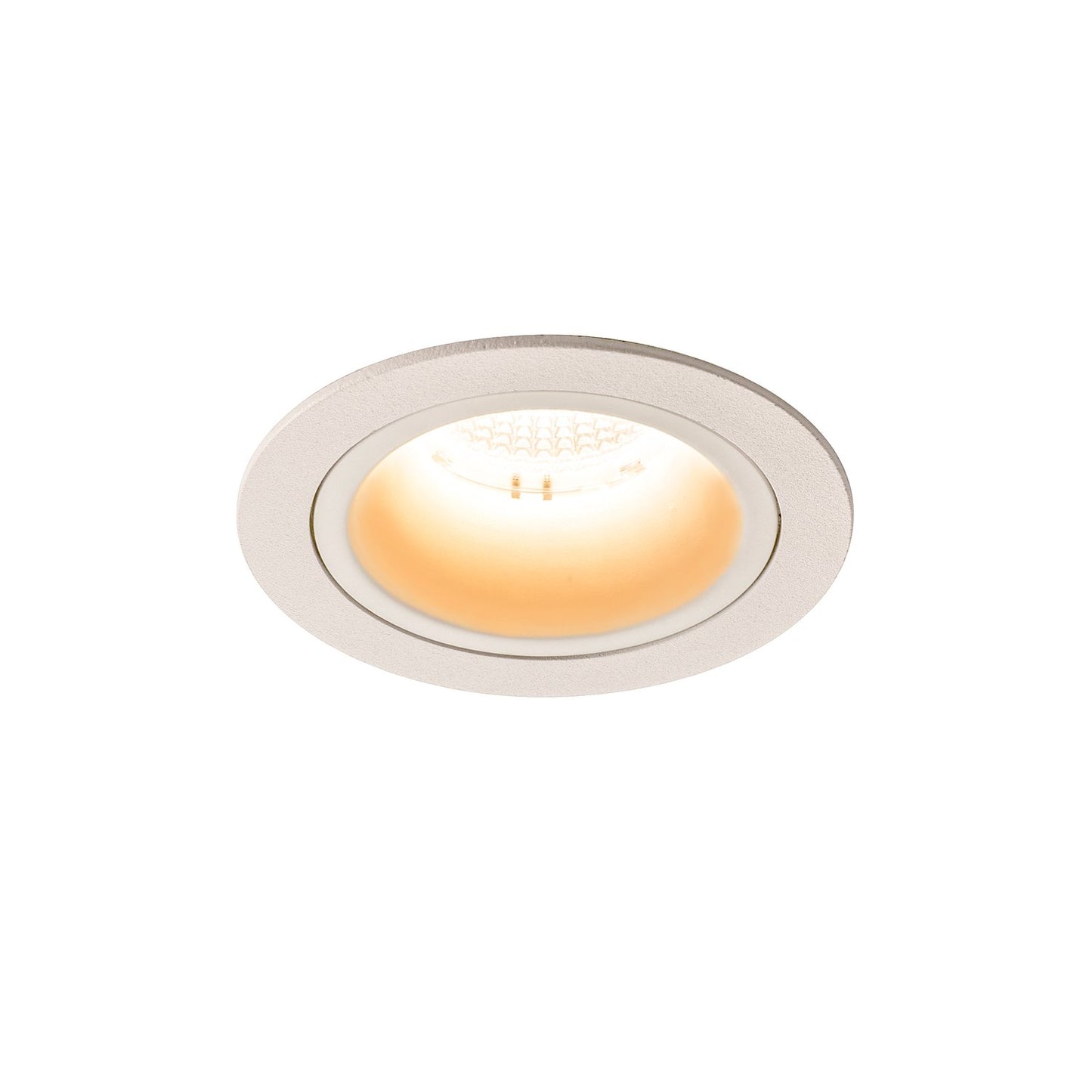 SLV NUMINOS DL M, Indoor LED Deckeneinbauleuchte weiß/weiß 2700K 55°