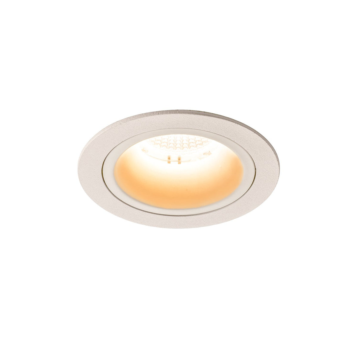SLV NUMINOS DL M, Indoor LED Deckeneinbauleuchte weiß/weiß 2700K 55°