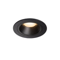 SLV NUMINOS DL M, Indoor LED Deckeneinbauleuchte schwarz/schwarz 3000K 40°