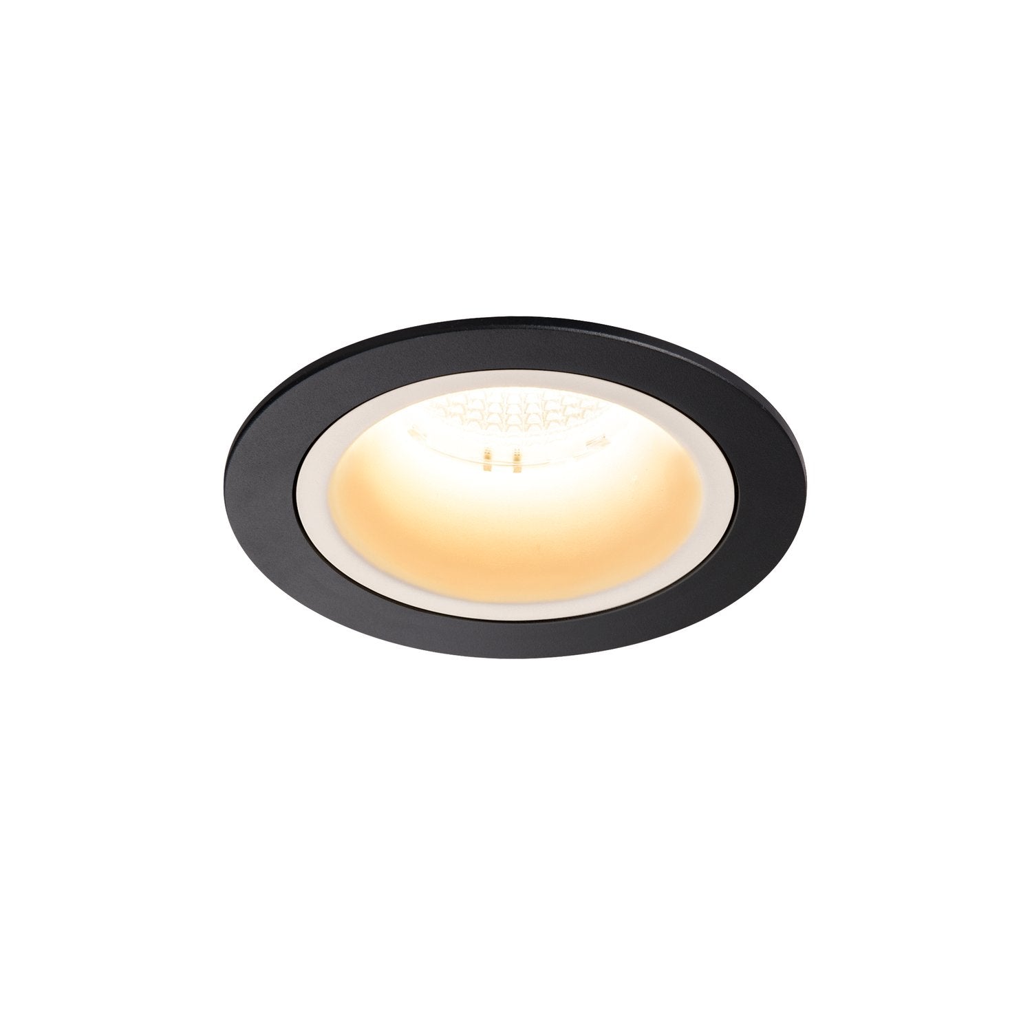 SLV NUMINOS DL M, Indoor LED Deckeneinbauleuchte schwarz/weiß 3000K 40°