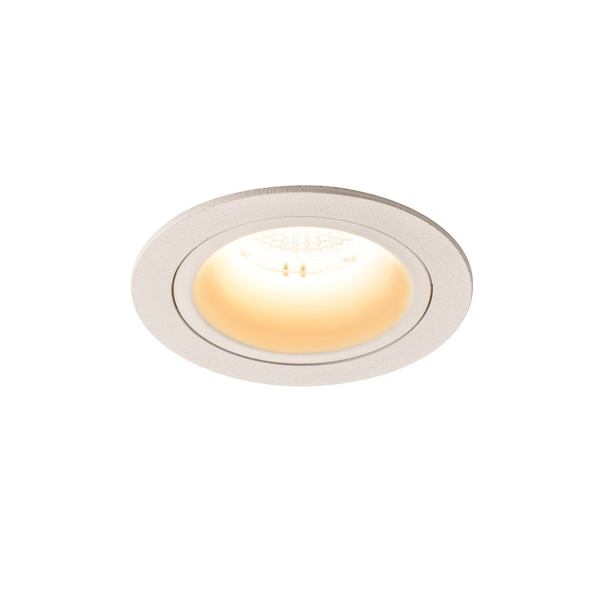 SLV NUMINOS DL M, Indoor LED Deckeneinbauleuchte weiß/weiß 3000K 55°