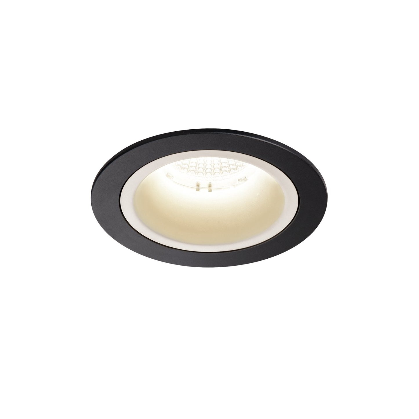 SLV NUMINOS DL M, Indoor LED Deckeneinbauleuchte schwarz/weiß 4000K 20°